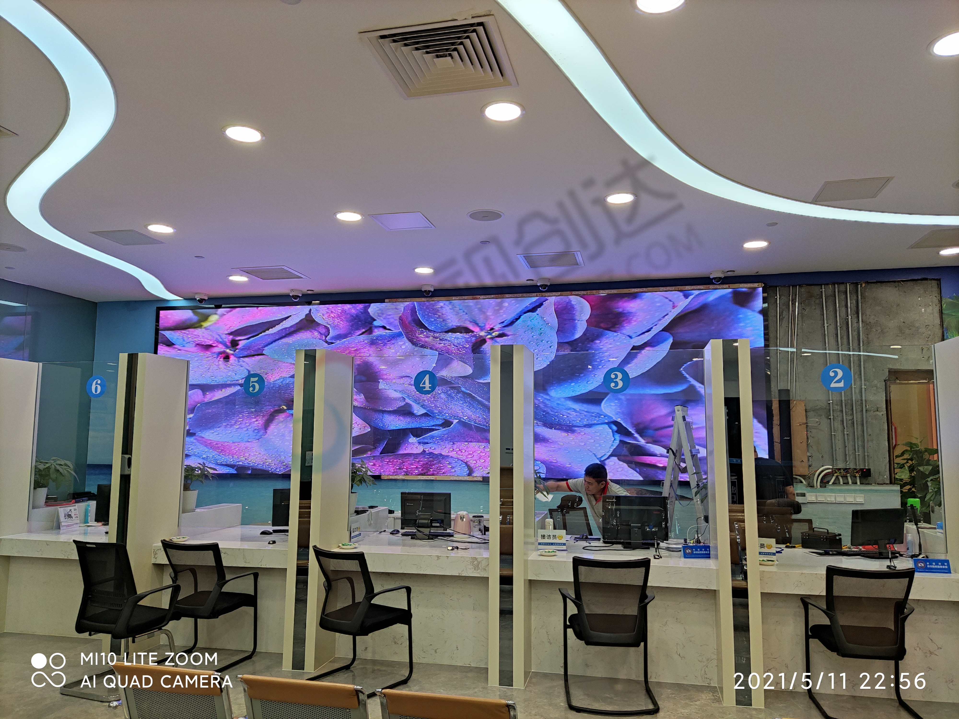 深圳市福田區(qū)信訪局LED顯示屏項(xiàng)目
